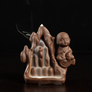 Buddha Incense Burner With Backflow Incense Cones