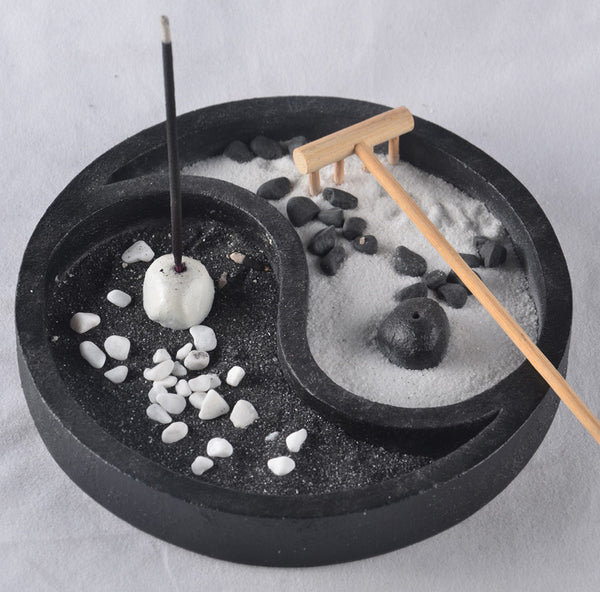 Limited Edition Zen Garden with Incense Holder ZenZone Central