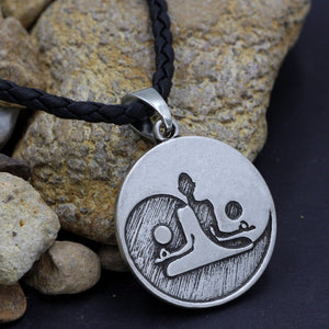 Yin Yang Taichi Meditation Necklace