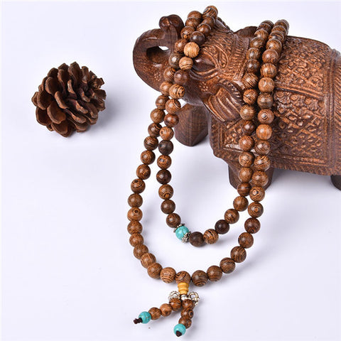 108 Beads Meditation Prayer Beads and Bracelet/Necklace