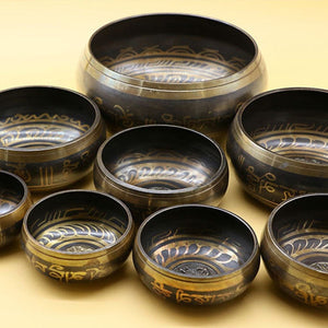 Tibetan Brass Meditation Singing Bowl