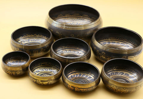 Tibetan Brass Meditation Singing Bowl