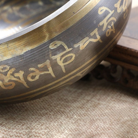 Tibetan Brass Meditation Singing Bowl