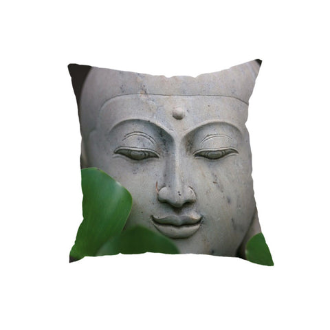 Polyester  Buddha Cushion Cover