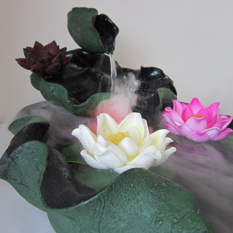 Lotus Desktop Fountain and Humidifier