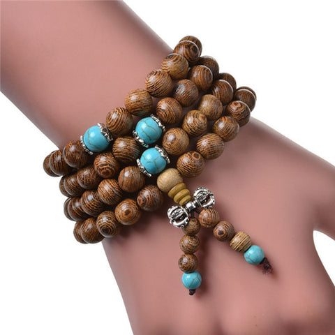 108 Beads Meditation Prayer Beads and Bracelet/Necklace