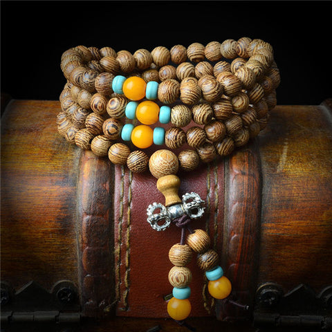 108 Beads Meditation Prayer Beads and Bracelet/Necklace
