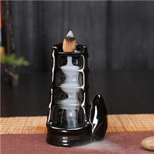 Zen Garden Incense Stick Holder With Backflow Incense Cones