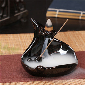 Zen Garden Incense Stick Holder With Backflow Incense Cones