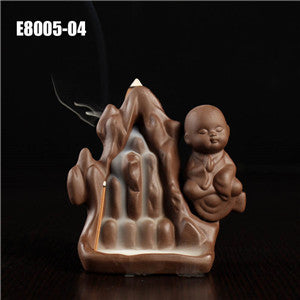 Buddha Incense Burner With Backflow Incense Cones