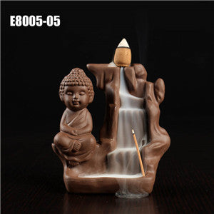 Buddha Incense Burner With Backflow Incense Cones