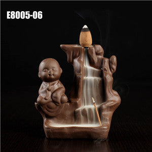 Buddha Incense Burner With Backflow Incense Cones