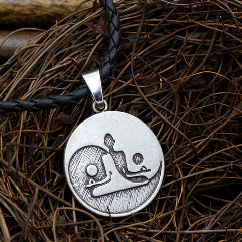 Yin Yang Taichi Meditation Necklace