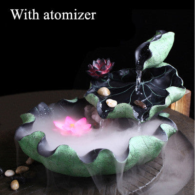 Lotus Desktop Fountain and Humidifier